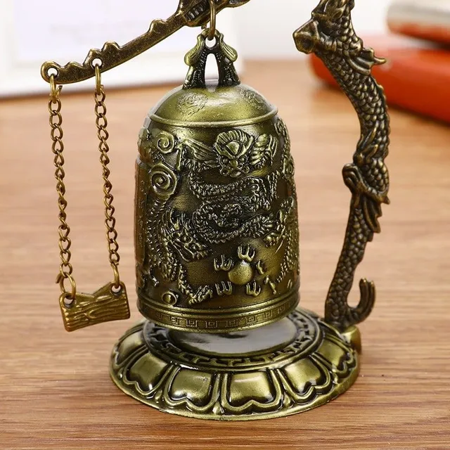 Tibetan bell with ornaments