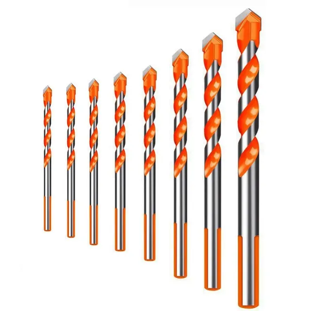 3-12 mm High quality professional multifunctional drill sets for drilling ceramic tiles, concrete, walls, metal and wood.