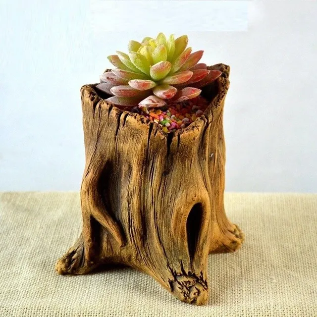 Decorative flower pot stump Arden 1