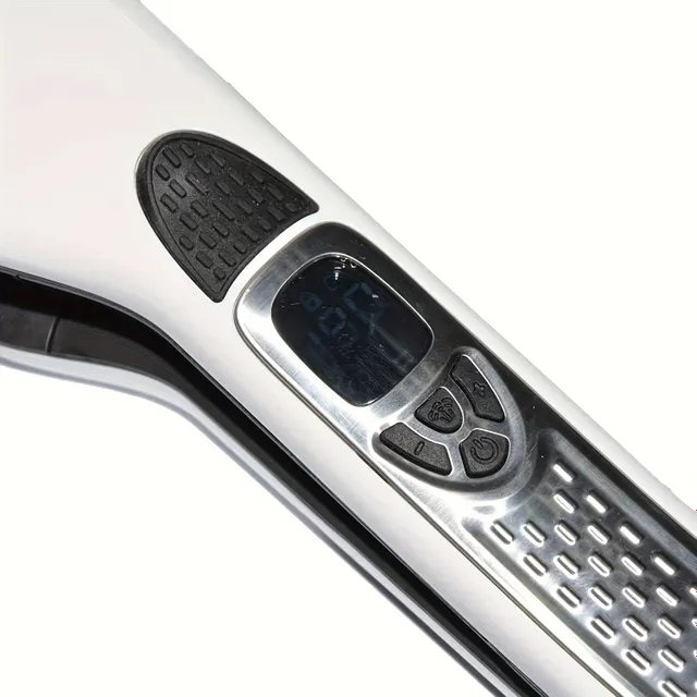 Professional hair iron with steam