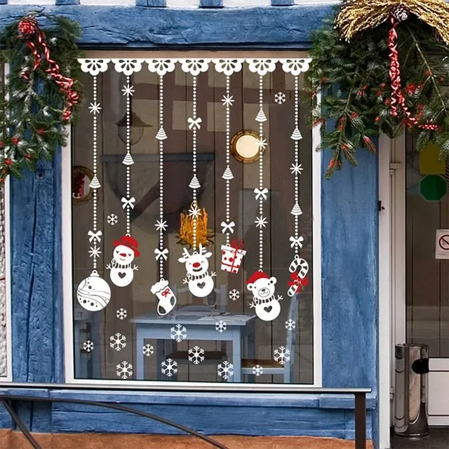 Christmas decorations - stickers for windows