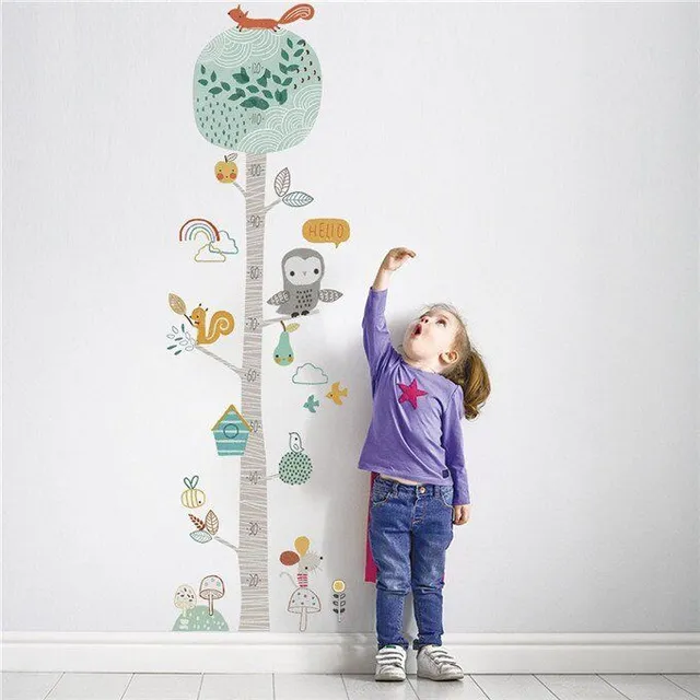 Măsurătoare pentru copii ca sticker de perete