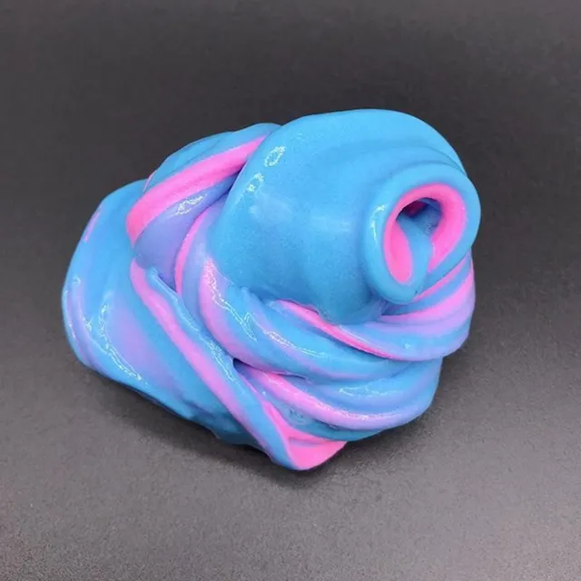 Colourful anti-stress slime