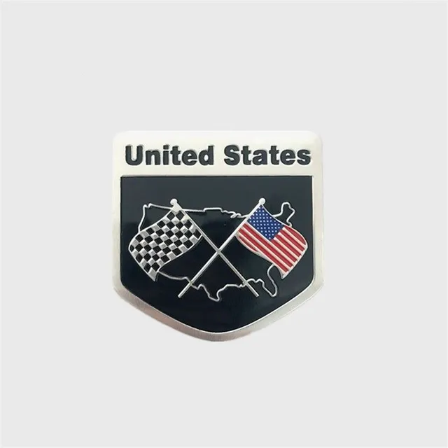 Car sticker flag USA Luz 7