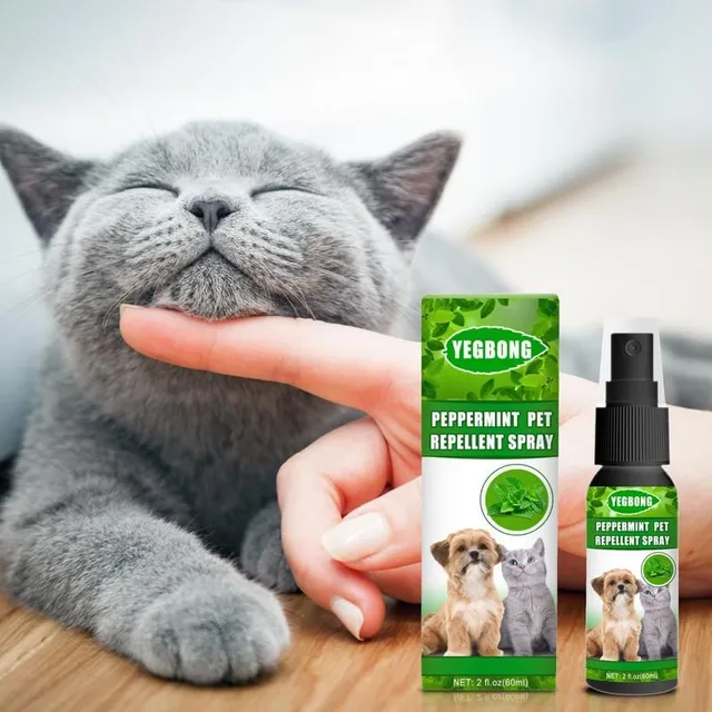 Natural long-lasting spray repellent parasites - for dogs and cats