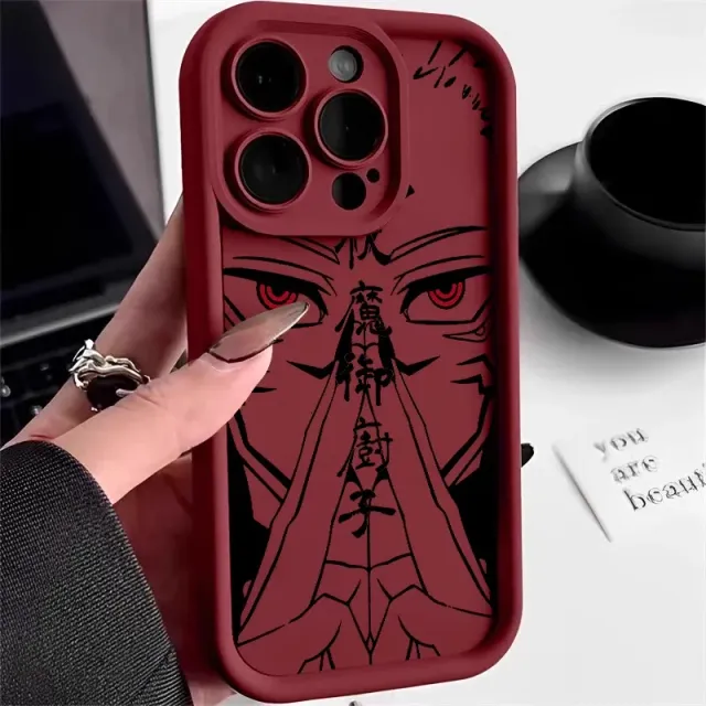 Cover for iPhone phones with themes of anime characters from favourite manga comics