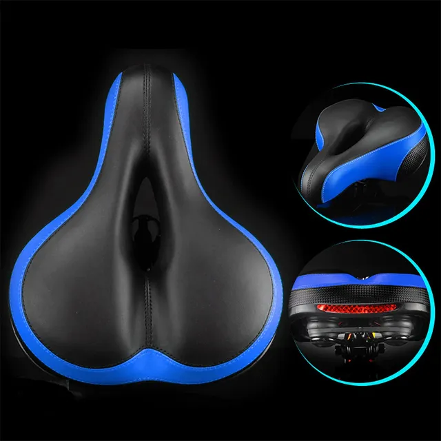 Extra comfortable bicycle saddle