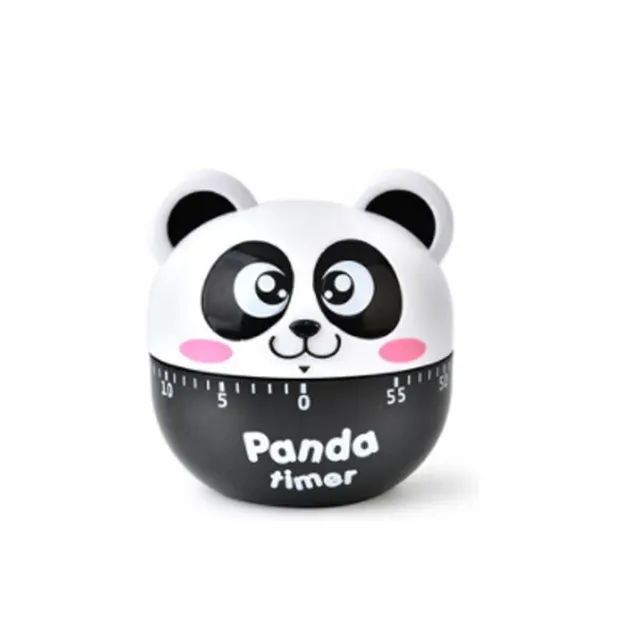 Mechanical minute in panda shape