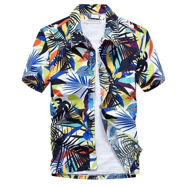 Camisa de verano para hombre Hawaiian