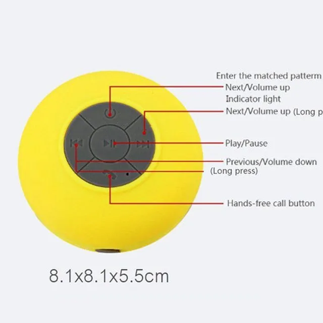 Shower speaker with Bluetooth® technology