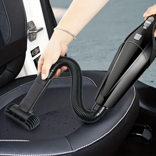 Wireless on-board vacuum cleaner © High performance © Into the car and home © Strong suction