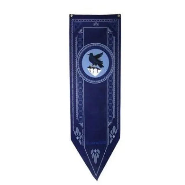 Decorative wall flag with the popular motif of the Harry Potter series