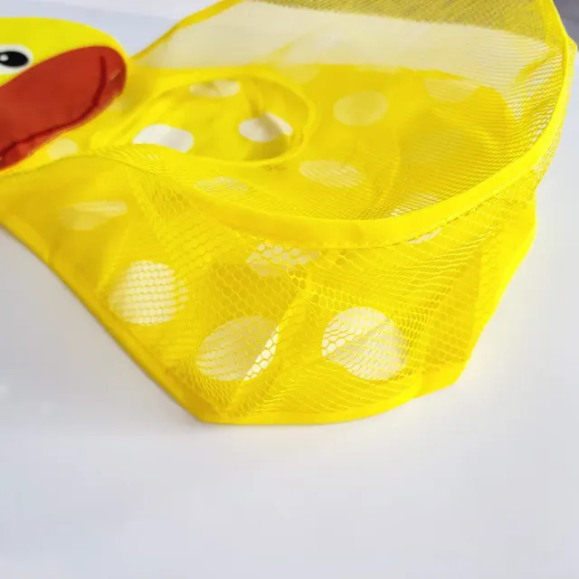 Network bag to store toys for children with suction cups - Three animal variants