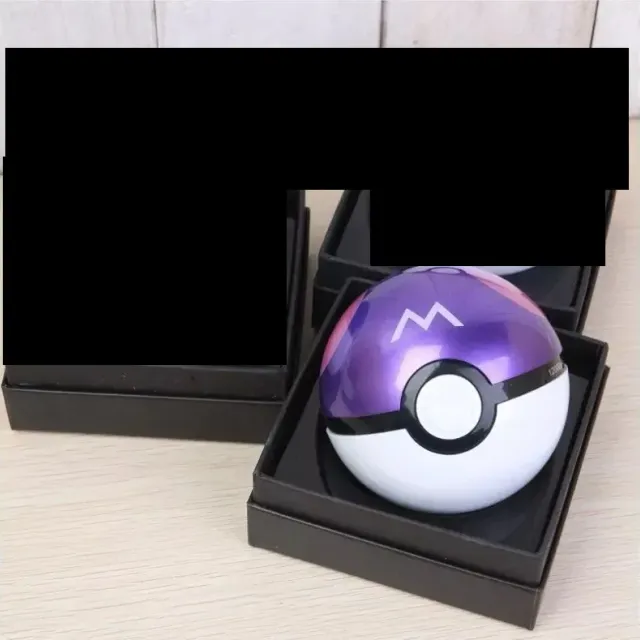 Štýlová Powerbanka v Okrúhlom Pokéballe z Pokémonových rozprávok