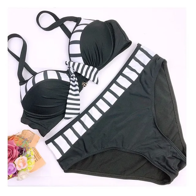 Costum de baie sexy pentru femei din două piese cu efect push-up