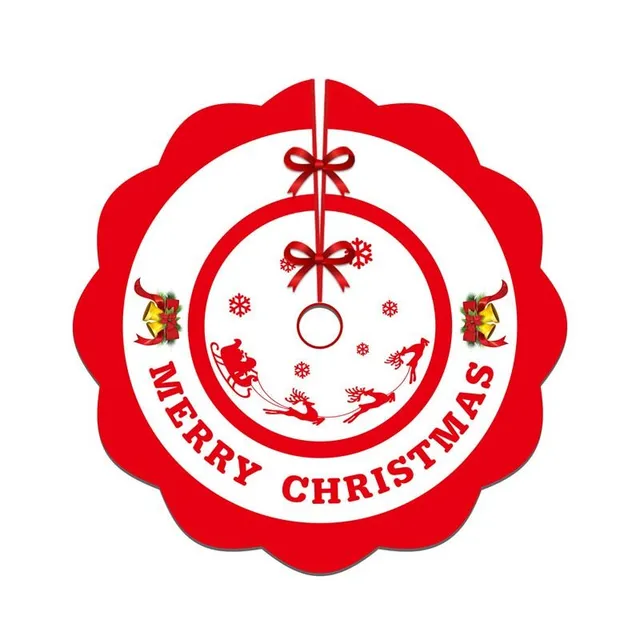 Vianočný dekoratívny obrus pod vianočný stromček