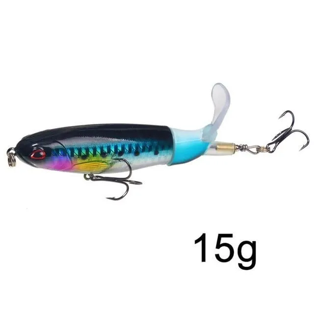 Fish bait with swivel tail