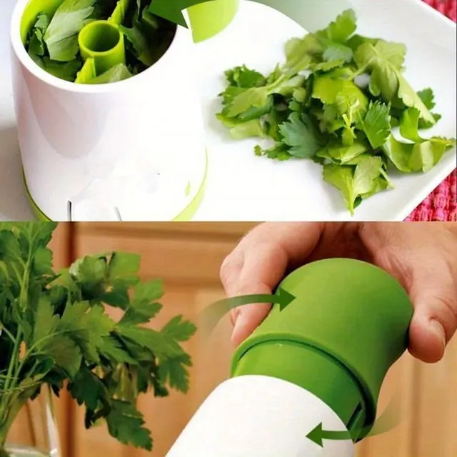 Practical herb grinder - stainless steel for quick and easy grinding of herbs