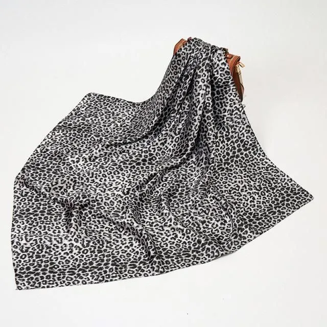 Ladies luxury square scarf