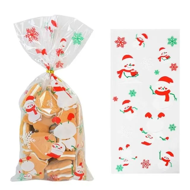 Transparent Christmas bags for sweets style7