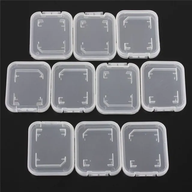 Set of protective cases for SD memory cards