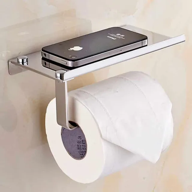 Multifunction bathroom holder/to the toilet with shelf