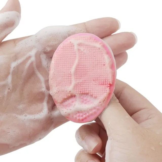 Useful silicone cleansing sponge fighting black dots - more color variants