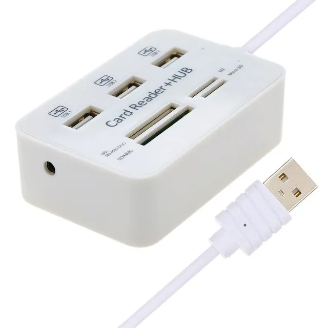 USB HUB a čtečka paměťových karet K929