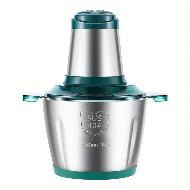 Powerful electric food processor 3 l with 2 speeds