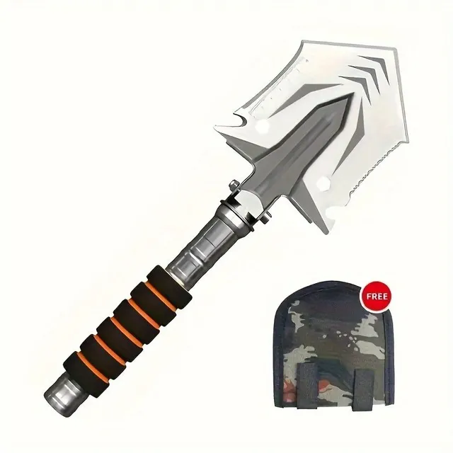 Foldable travel shovel, 1 piece, small, light, outdoor