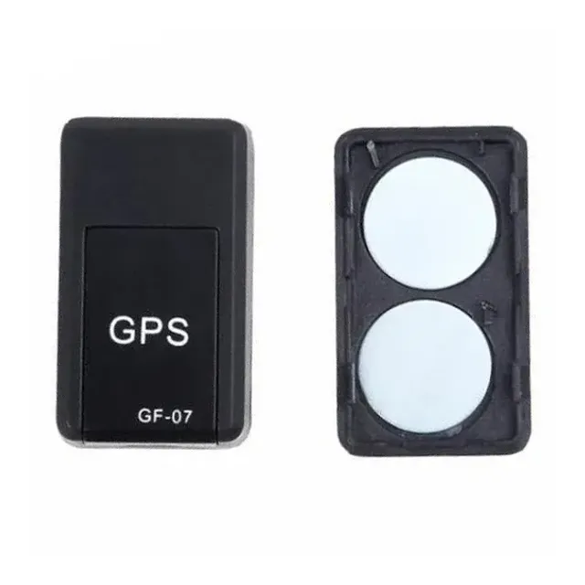 GPS tracker mini GF-07 cu suport magnetic, cartelă SIM și urmărire în timp real