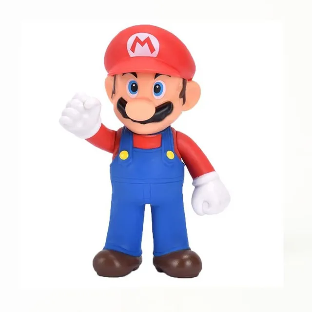 Gyerek figura mozgatható végtagok Super Mario design