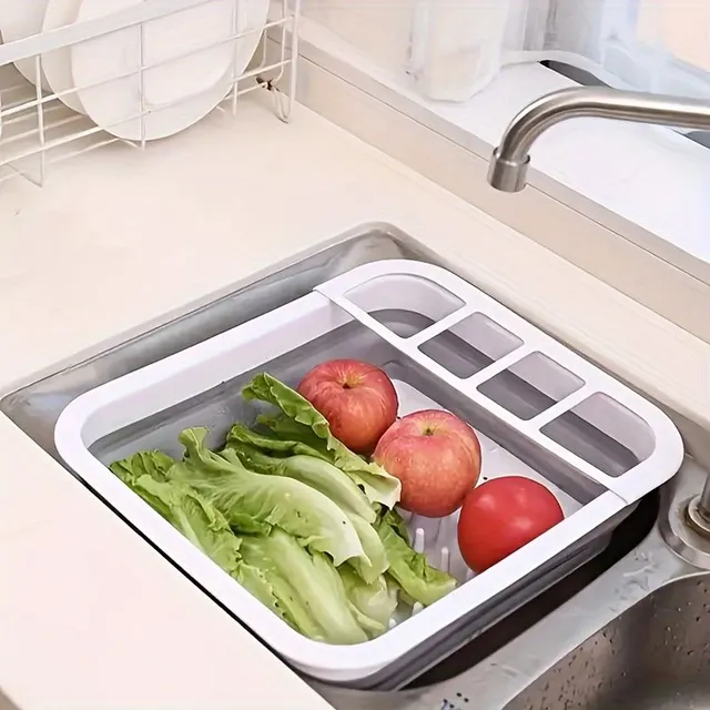 Folding dishwasher over the sink - practical and space-saving