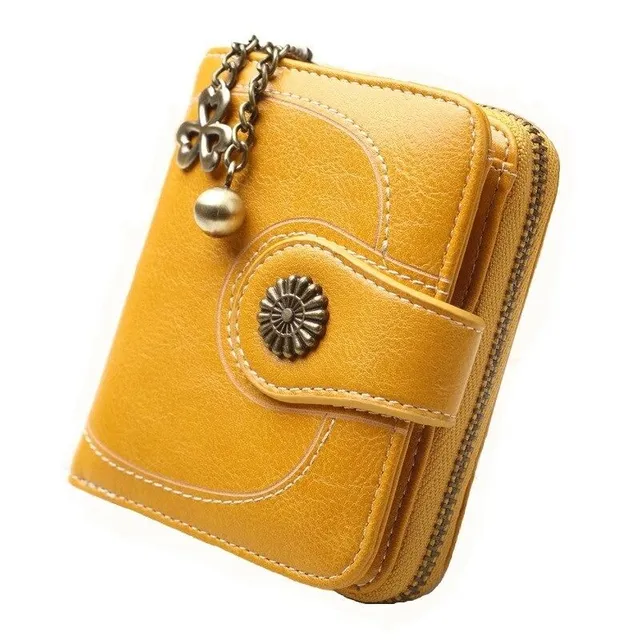 Women's small leather wallet M263