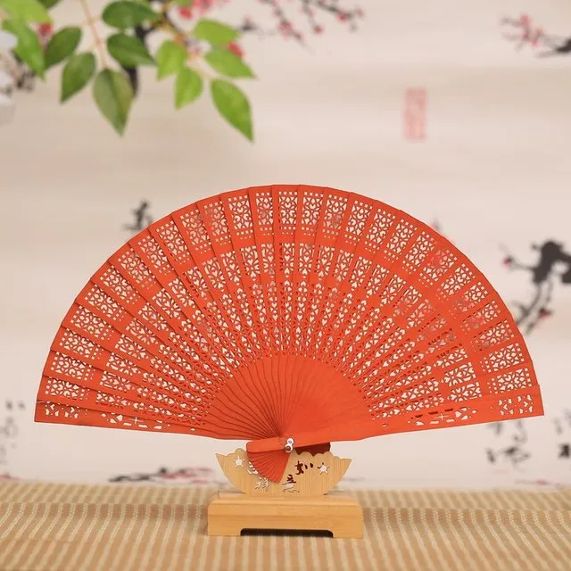 Luxury comfortable single colour trendy stylish fan for hot summer days - various colours