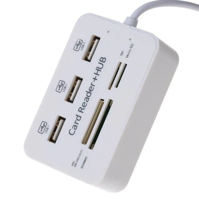 USB HUB și cititor de carduri de memorie K929