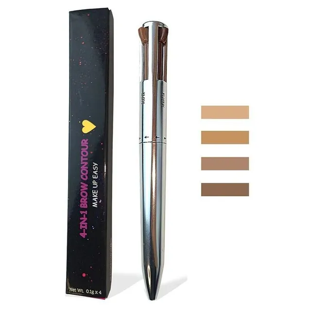 Practical cosmetic pencil 4v1 - several variants