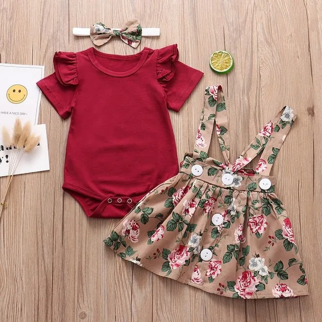 Baby cute set for girl / dress and body