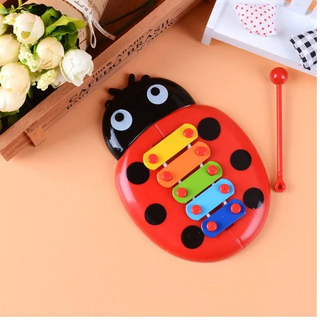 Children's cute xylophone Ladybug