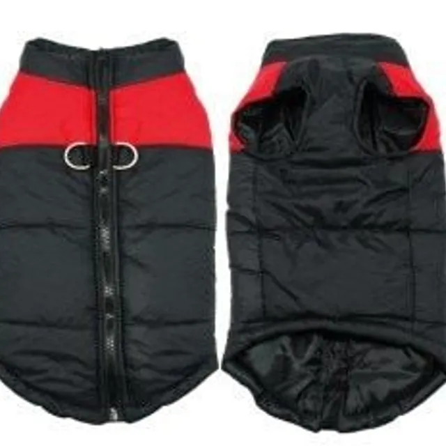 Two-colour chamois vest Mex for dogs