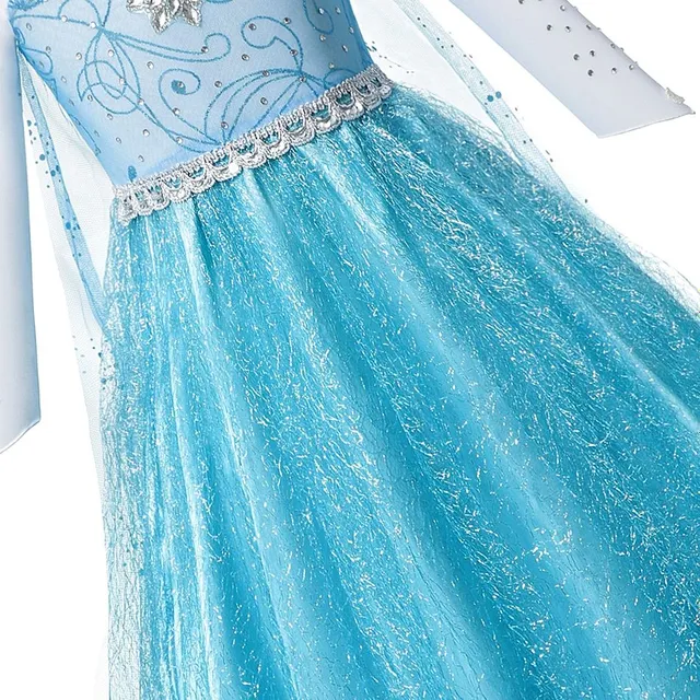 Robe magnifique pour fille Elsa