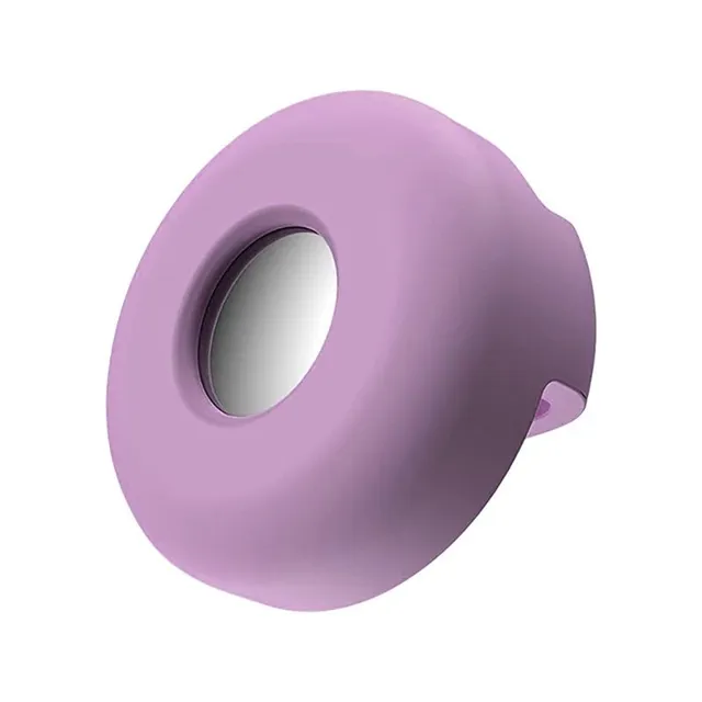 Silicone cover on Apple Airtag with collar ratio