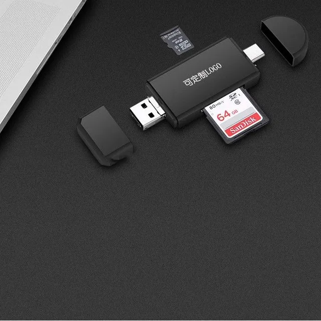 Memory card reader 3 in 1