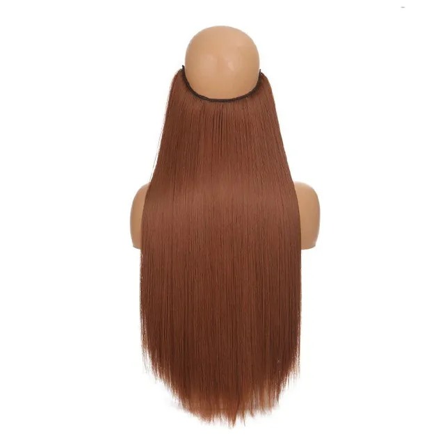 Synthetic hair extensions