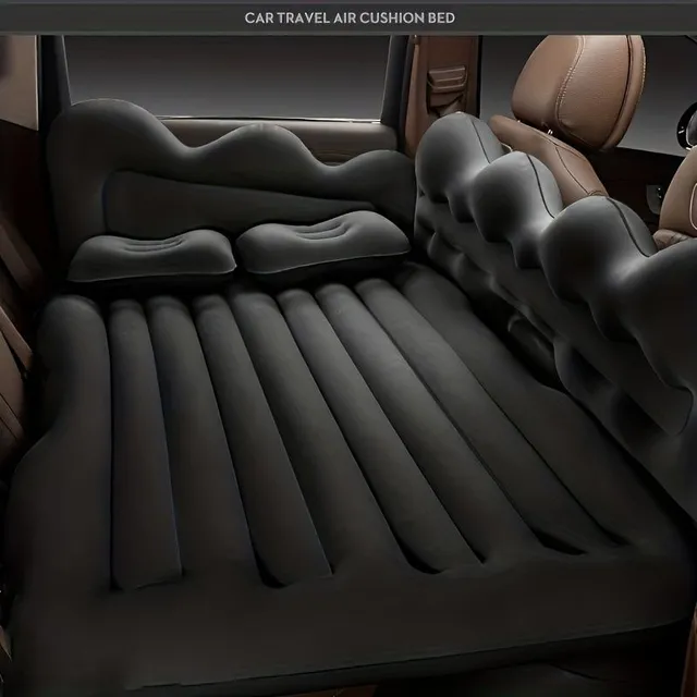 Travel comfortably with an inflatable car mattress - Ideal for trips and caravans!