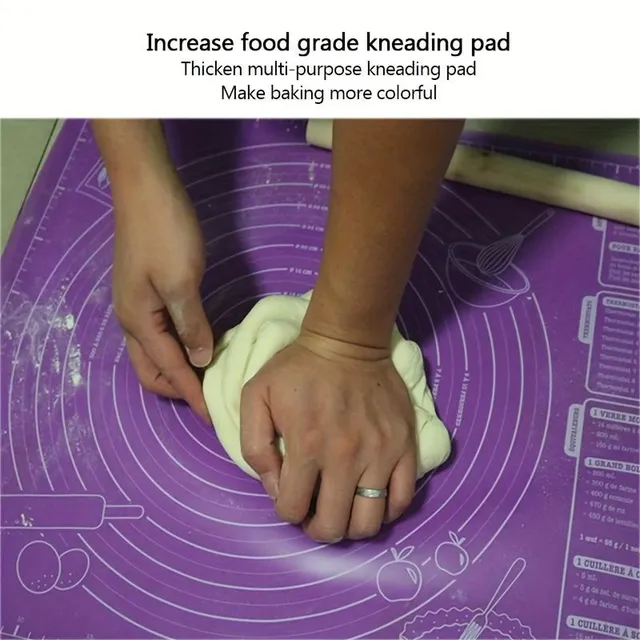 Extra large silicone baking pad, non-stick baking pad, working plate, roll-over dough pads, bread, confectionery, biscuit making