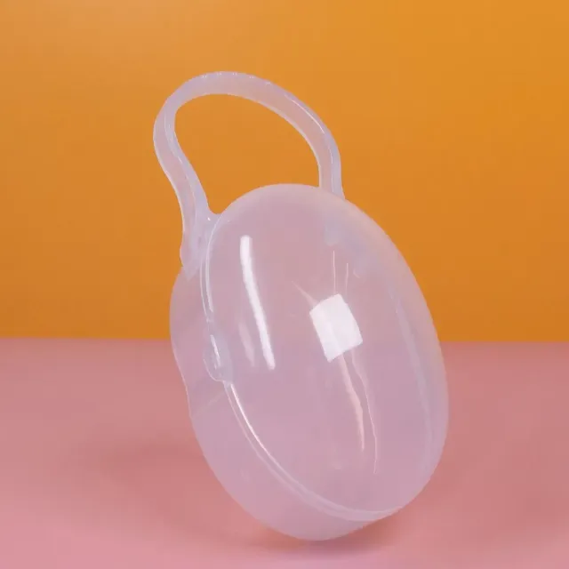 Přenosné pouzdro na dudlík pro novorozence bez obsahu BPA ve třech barvách