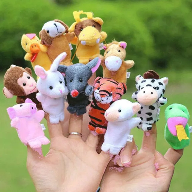 Set of finger puppets - animals