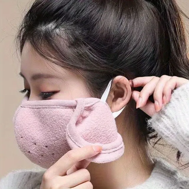 Universal fleece mask for face and ears