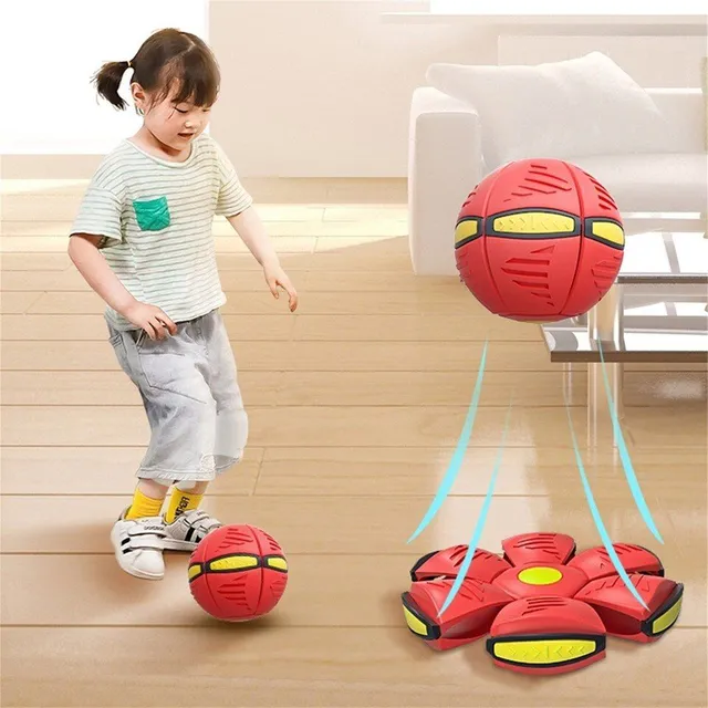 Trendy children's throwing disc/ball with LED lights